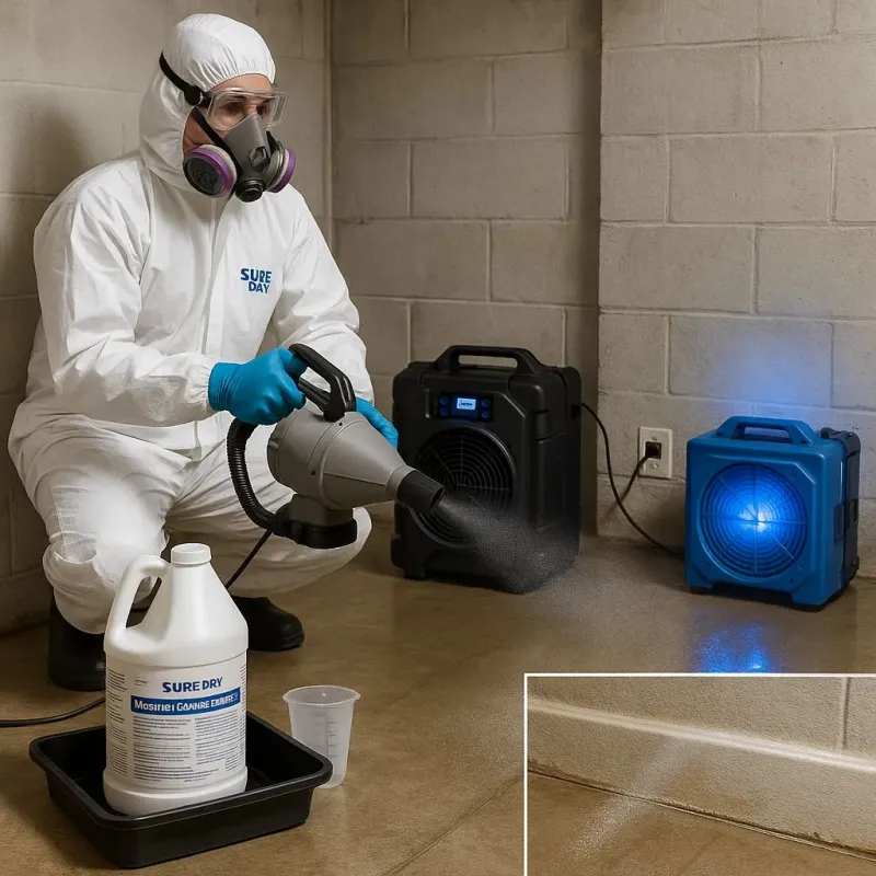 Sanitization and Odor Removal process in Utica, OH