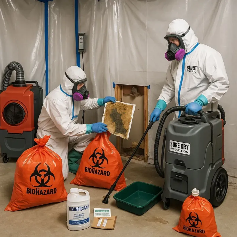 Contaminated Water Handling Protocols process in Utica, OH
